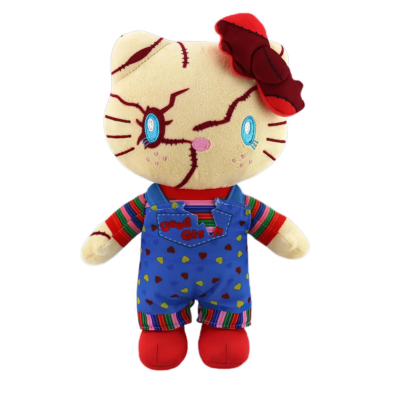 Hello Kitty Chucky Plush Doll or Keychain