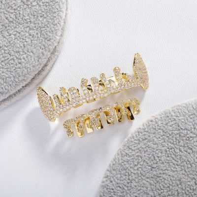 Frostbite Flex Iced Out CZ Brass Grillz Set