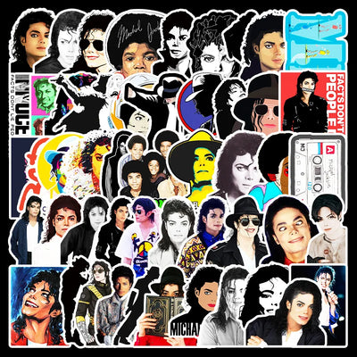 Michael Jackson PVC Waterproof Sticker Decals