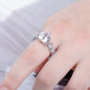 Fashion Heart Ring with Full Bling CZ