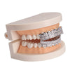 AAA Cubic Zircon Top & Bottom Grillz Set