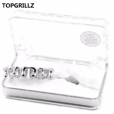 Drip Bottom Grillz: Yellow Gold, Silver, Rose Gold Plated