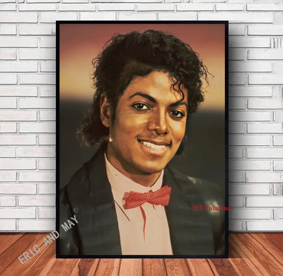 Michael Jackson King Canvas Painting Prints