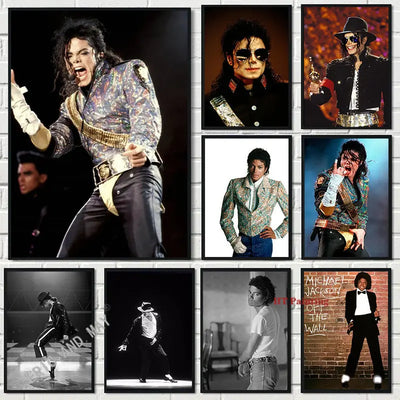 Michael Jackson King Canvas Painting Prints