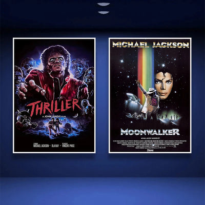 Michael Jackson Movie Print Art Canvas Posters"