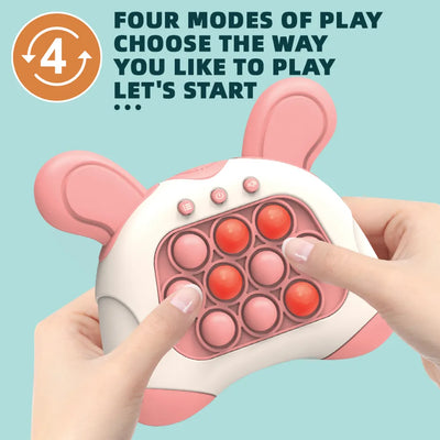 Quick Push Sensory Game Console: Stress Relief Toy for Kids & Adults