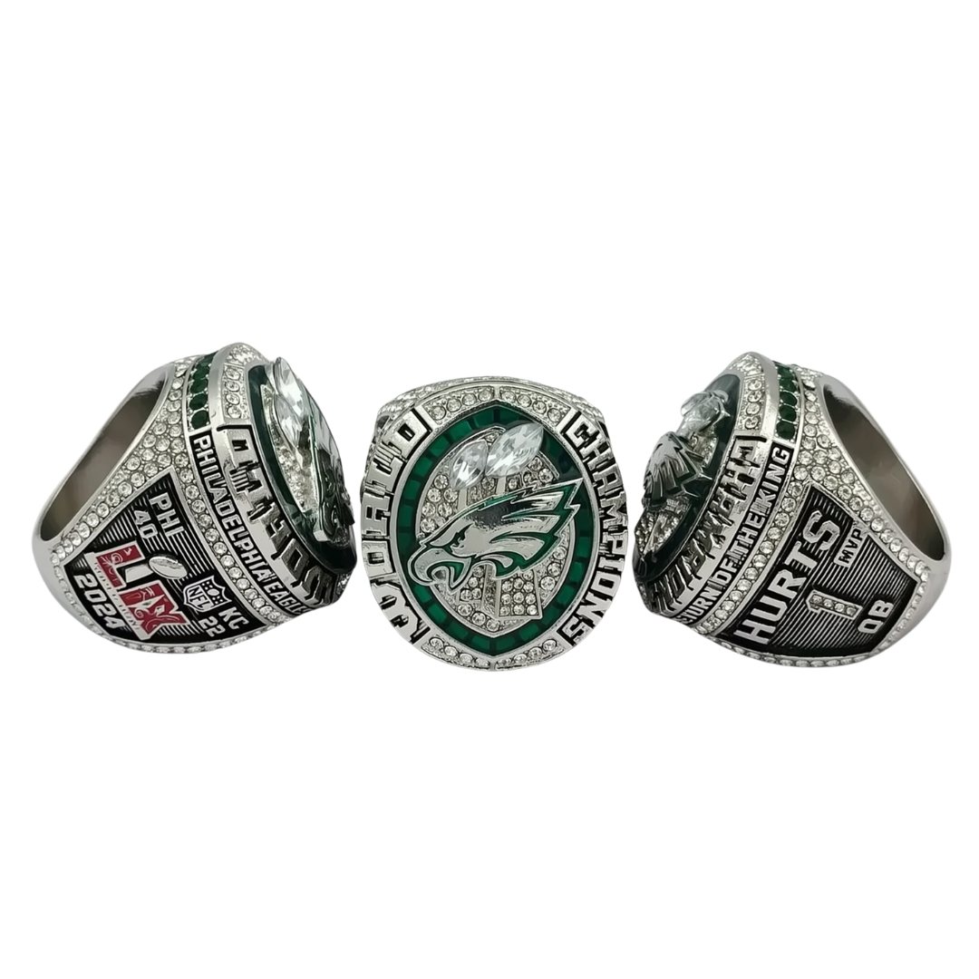 🔥 Philadelphia Eagles 2025 Super Bowl Champions Ring – Limited Edition Collectible 🏆