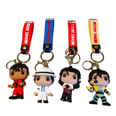 🎃👑 Michael Jackson Limited Edition Keychains – Halloween Special 👑🎃