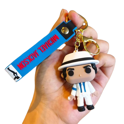 🎃👑 Michael Jackson Limited Edition Keychains – Halloween Special 👑🎃