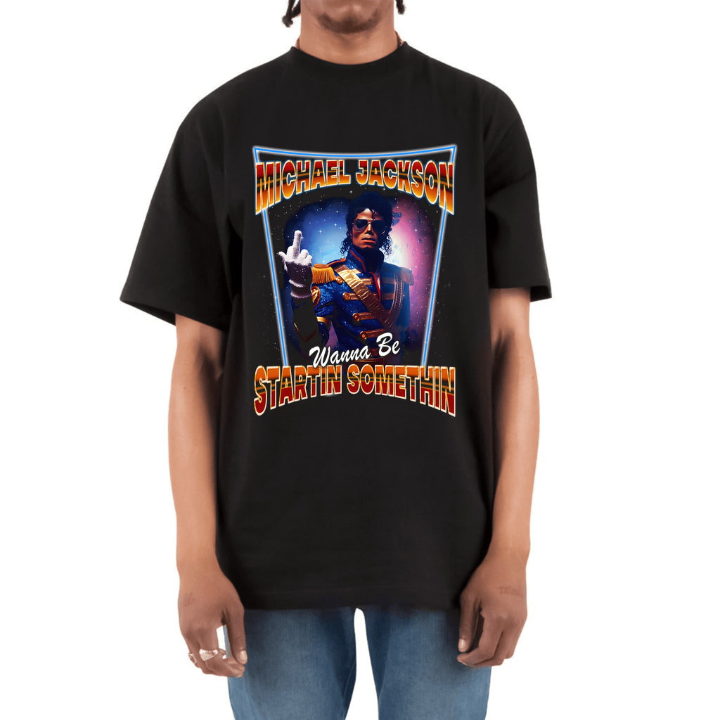 Wanna Be Startin Somethin - Heavyweight T-Shirt