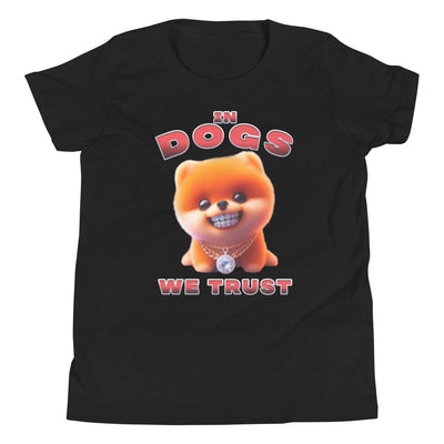"In Dogs We Trust" T-shirt - Pomeranian - Kids