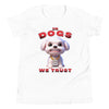 "In Dogs We Trust" T-shirt - Maltese - Kids