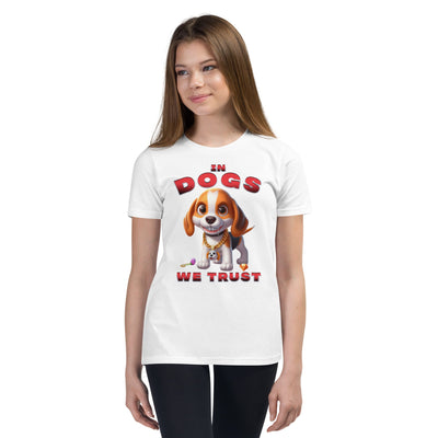 "In Dogs We Trust" T-shirt - Beagle - Kids