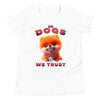 "In Dogs We Trust" T-shirt - Pomeranian - Kids